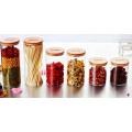 Eco-Friendly Food Grade Material Frasco de vidro Armazenamento Food Jars